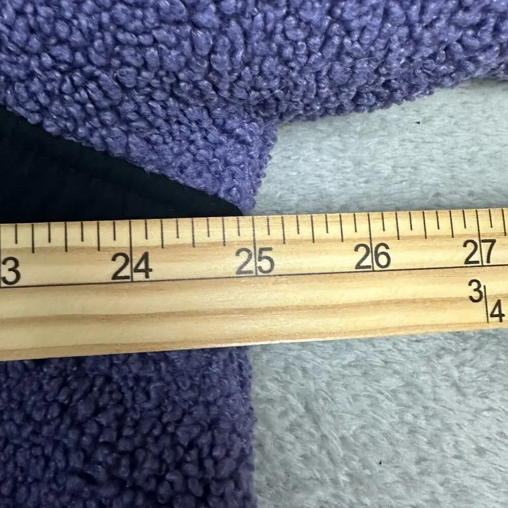 Under Armour Golf Size XL Mens Purple Fleece Pile Golf Pullover Sweater - Picture 8 of 8